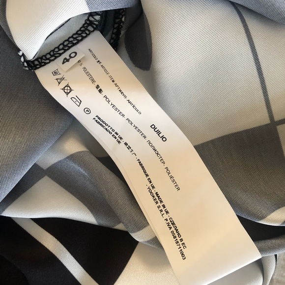 Biancoghiaccio geometric print Dress - Picture 6 of 9